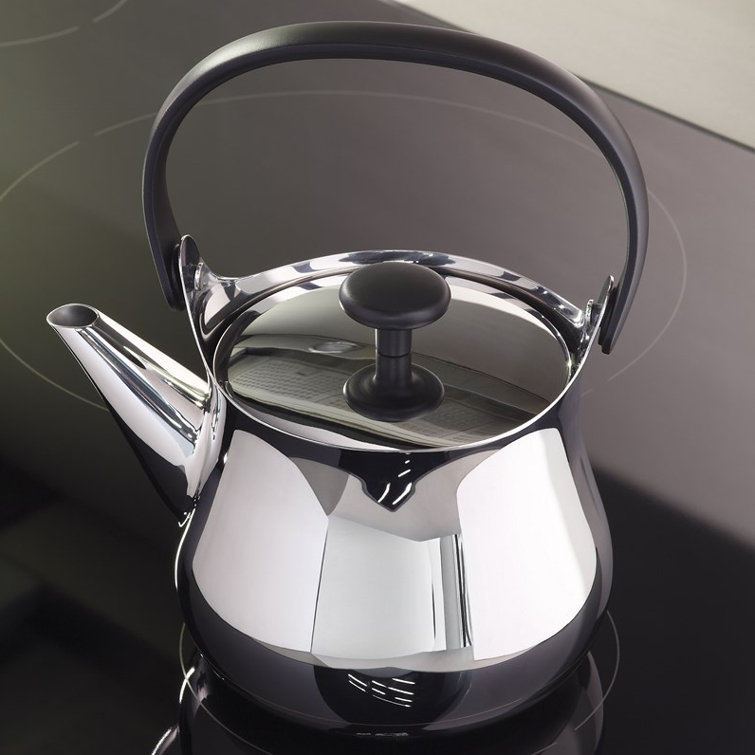 Alessi 0.03 qt. Stainless Steel Stovetop Tea Kettle Perigold